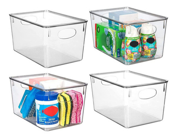 Cajas Organizadoras De Alacena- Plastico- Clearspace 0