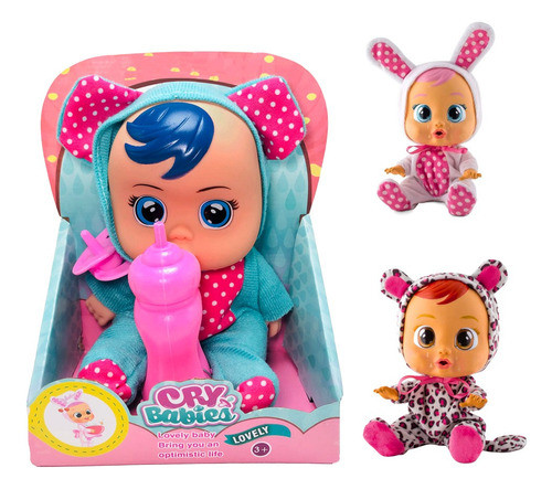 Muñeca Mini Babies Bebes Llorónes Varios Modelos 0