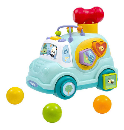 Carrinho Multiatividades Buba Encaixe Com Luzes E Som 0