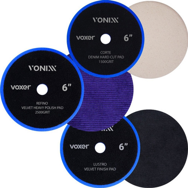 Kit Boina Jeans 6'' Vonixx Corte Refino Lustro Casca Laranja 0