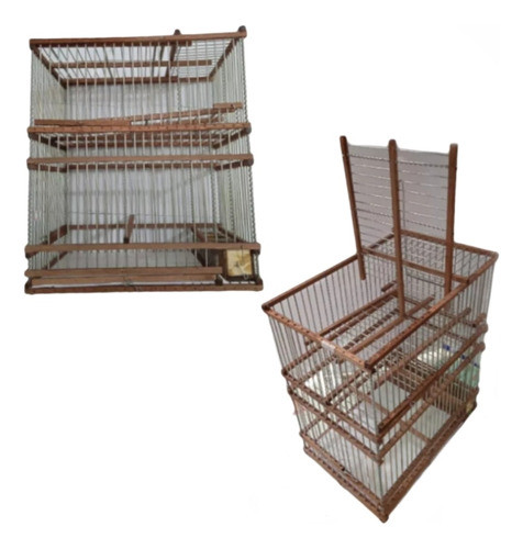 Jaula Con Trampero  / Mediano 0