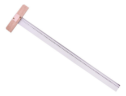 Regla T Acrílico Cabomadera 55 Cm Numerada - Mosca 0