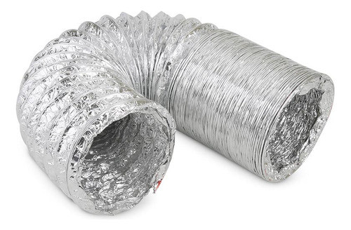 Caño De Aluminio Corrugado 125mm. Precio Por 5 Metros 0