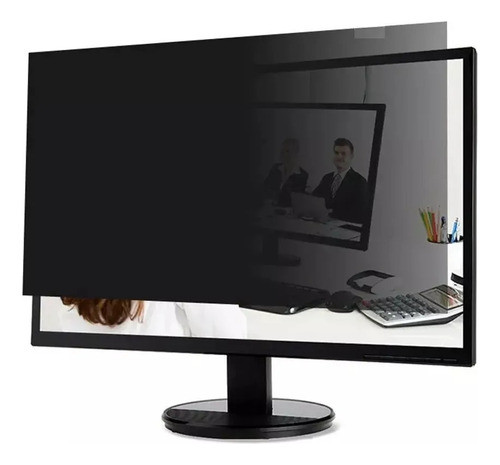 Filtro Monitor Privacidade Pc Computador Tela 22 Proteção 0