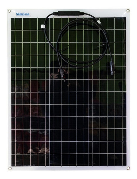 Panel Solar Flexible 50wp 50 Watts P/ Lanchas Veleros Barcos 0