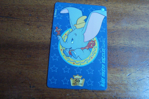 Cartao Israel Bezeq / Disney / Dumbo 0