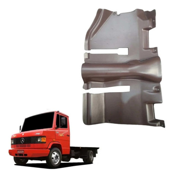 Revestimento Pedal Esq Plastico Marrom Mb Ln 710 Esquerdo 0