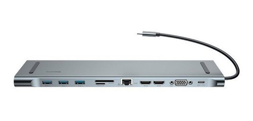 Adaptador Hub 11 En 1 - Estacion De Acople Baseus 0