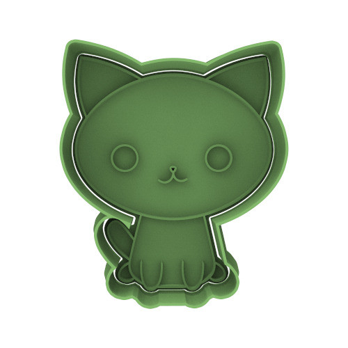 Gatito Cute Gato 7 Cortante Para Galletas 0