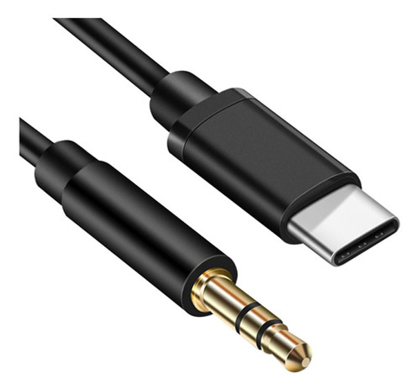 Cable Tipo C A Auxiliar Macho 3.5 Stereo Para Huawei 0