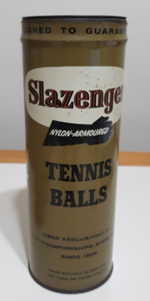 Lata Antigua De Pelotas De Tenis Slazenger 0 Lata Antigua De Pelotas De Tenis Slazenger 0