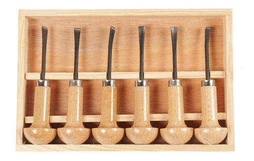 Juego Set De Gubias Para Madera 6 Piezas Kld241 0