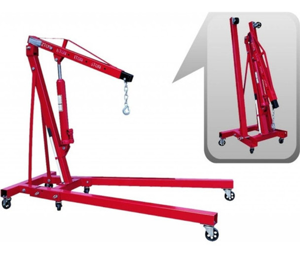 Guinche Pluma Hidráulica Grua Plegable - 2 Toneladas 0