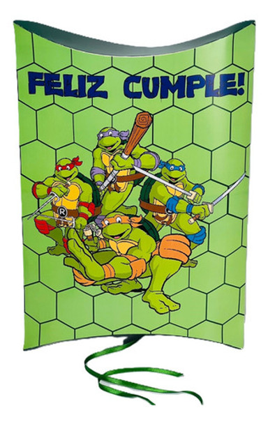 Piñata Personalizada Pillow Tortugas Ninja 0