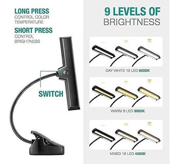 Lampara Led Clip Perfecto Para Orquesta-piano De Cola Vekkia 3 Lampara Led Clip Perfecto Para Orquesta-piano De Cola Vekkia 3