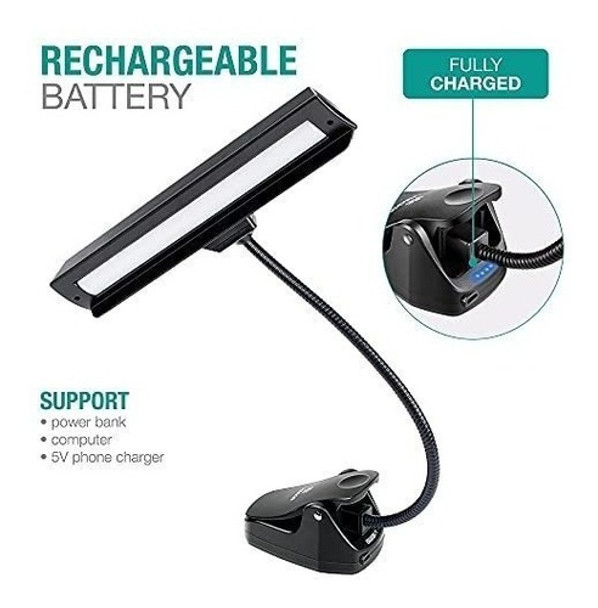Lampara Led Clip Perfecto Para Orquesta-piano De Cola Vekkia 4 Lampara Led Clip Perfecto Para Orquesta-piano De Cola Vekkia 4