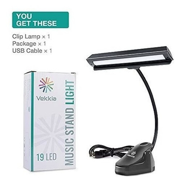 Lampara Led Clip Perfecto Para Orquesta-piano De Cola Vekkia 7 Lampara Led Clip Perfecto Para Orquesta-piano De Cola Vekkia 7