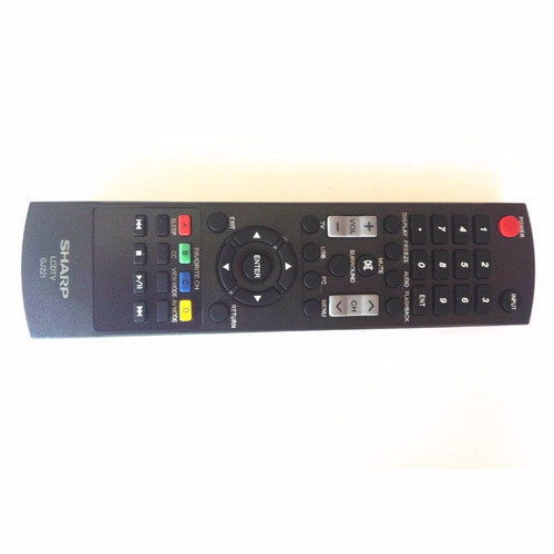 Nuevo Control Remoto Gj221 Para Sharp Lcd Led Tv Lc43le551u 0