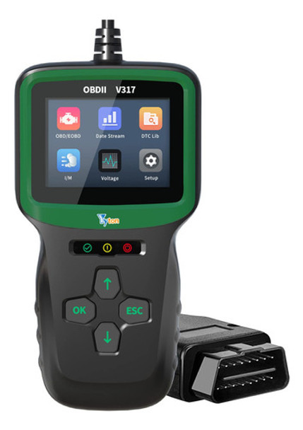 Yyton Escaner Obd2 Lector De Codigo Automotriz Con Pantalla 0