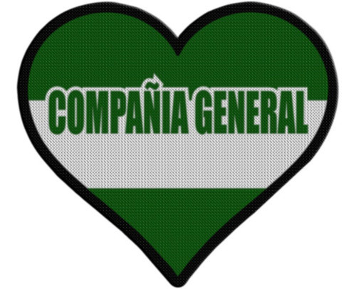 Parche Termoadhesivo Corazon Compañía General De Salto 0