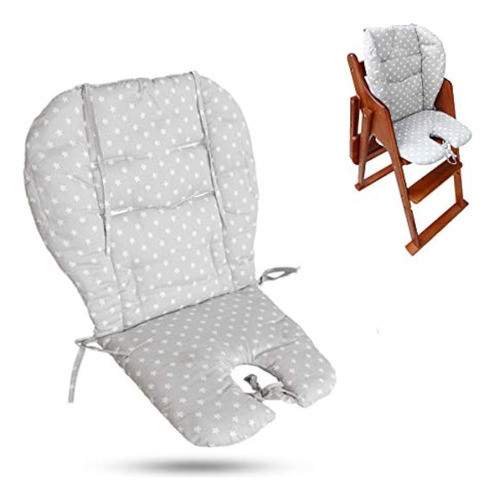Twoworld Cojín Para Silla Alta, Cojín Grueso 0
