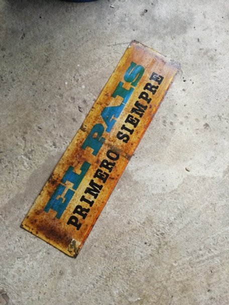 Antigua Chapa Diario El País 0