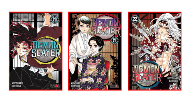 Combo Demon Slayer - Kimetsu No Yaiba 20 A 22 - Manga -ivrea 0 Combo Demon Slayer - Kimetsu No Yaiba 20 A 22 - Manga -ivrea 0