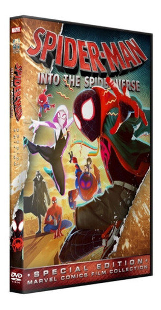 Spiderman Into The Spiderverse - Dvd Latino/ingles Subt Esp 0