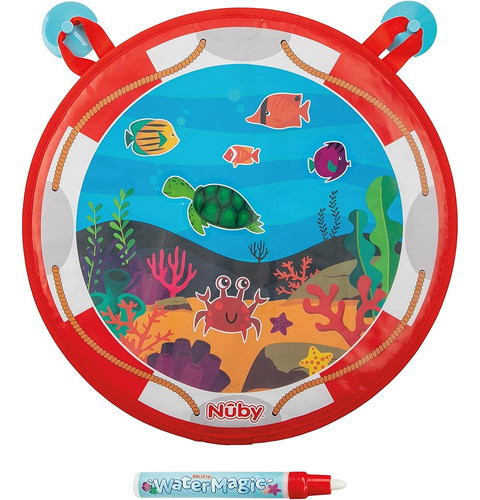 Nuby Color Me Magic Bath Mat Para Desarrollar La Creatividad 0