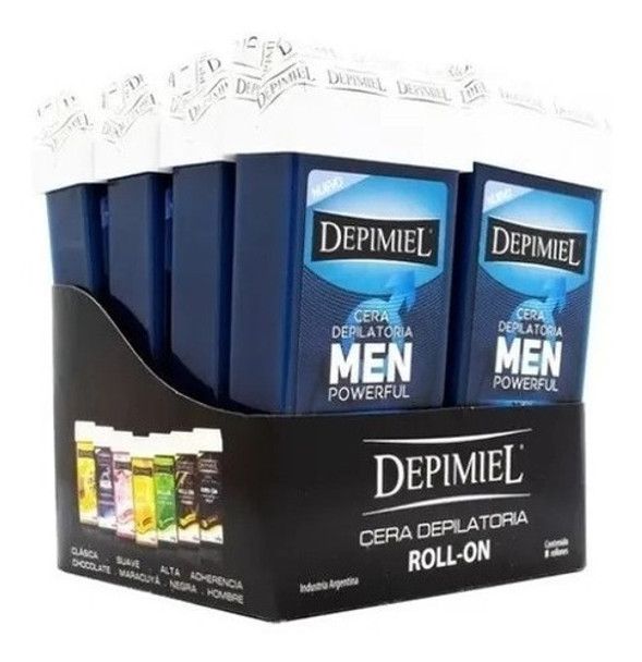Depimiel Cera Descartable Hombres Roll On Men Pack X4 Un 0 Depimiel Cera Descartable Hombres Roll On Men Pack X4 Un 0