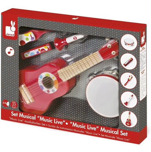 Instrumentos Musicales Rojo J07626 Janod 0