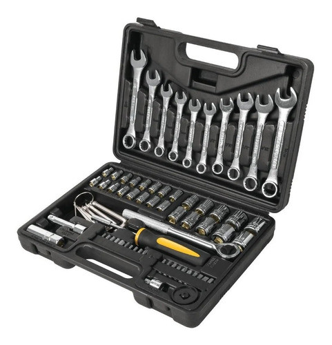 Juego De 73 Piezas Llaves Dados 1/4'' 3/8'' Pretul 0