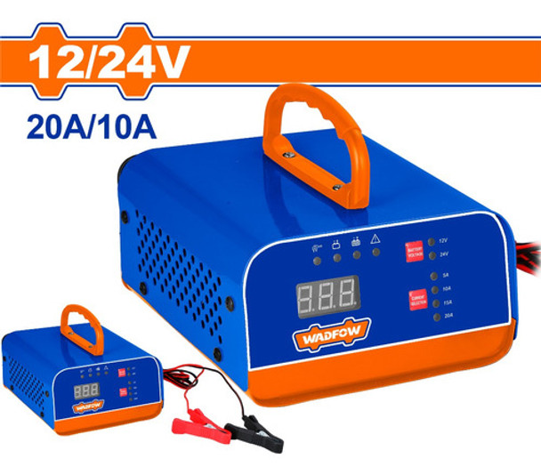 Cargador Baterias 12/24v 10a/20a Wadfow Wby1a201 - L N F 0