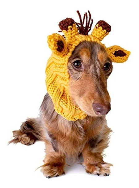Zoo Snoods The Original Knit Giraffe Dog Snood 0 Zoo Snoods The Original Knit Giraffe Dog Snood 0