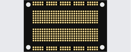 Placa Experimental 448 Puntos - Prototipo Rev1.0 0