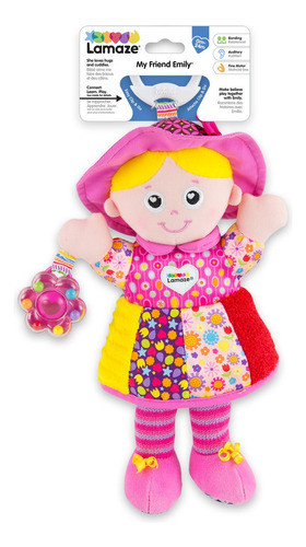 Colgante Muñeca Emily Didáctico De Estimulación Con Mordillo 0