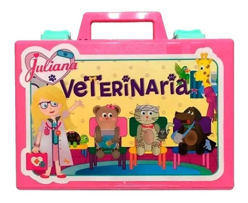 Valija Juliana Veterinaria Chica Con Accesorios Original Tv 0