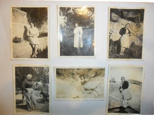 Lote De 6 Fotografías Antiguas. 0