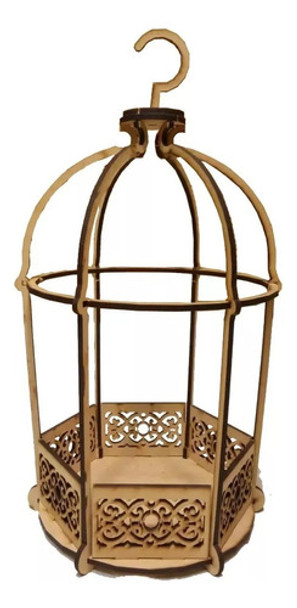 10 Jaulas Decorativas Fibrofácil 30 Cm. Centro De Mesa 0 10 Jaulas Decorativas Fibrofácil 30 Cm. Centro De Mesa 0