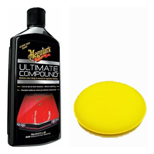 Ultimate Compound Meguiar's Pulidor,quita Rayones  Auto+pad 0