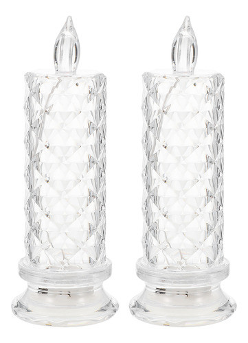 Luz Eletrônica De Castiçais (2 Peças) 0