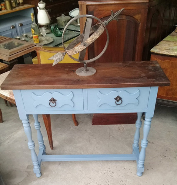 Mesa Arrime Cedro Antigua Vintage Deco 0