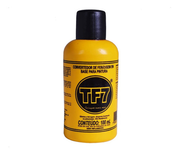 Tf7 Convertedor De Ferrugem E Preparação Para Pintura 100ml 0