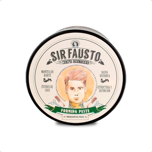 Sir Fausto Pomada Forming Paste Modeladora Cabello 100ml 0
