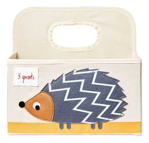 3 Brotes Pañal Caddy Erizo Gris 0