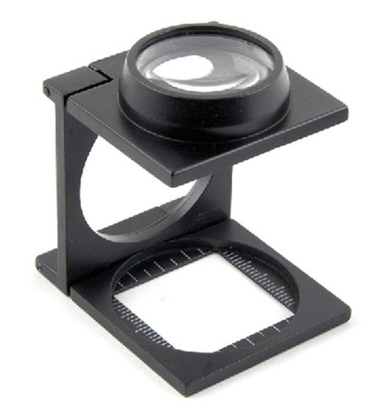 Lupa Cuenta Hilos 10x Galileo Doble Lente Acromatico 25 Mm 0