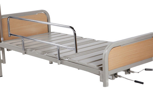 Barandas Acero Cromado Para Cama Ortopedica Manual Care Quip 0