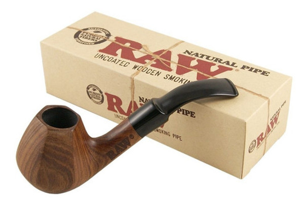 Cachimbo Raw Madeira Sem Revestimento Esculpido A Mão 0
