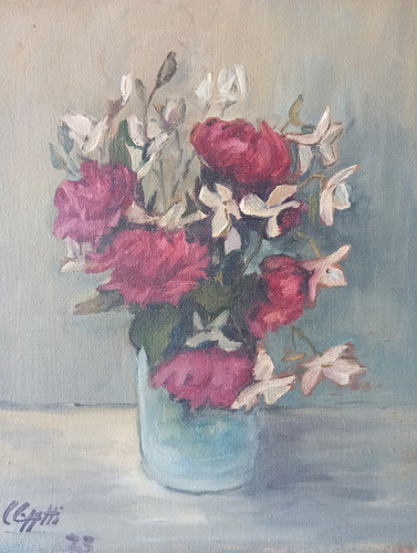 Cuadro Firmado Coppetti - Flores 0