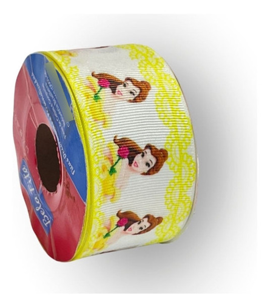 Fita De Gorgurão Estampada 38mm Bela Fita Nº9 - Bela 0